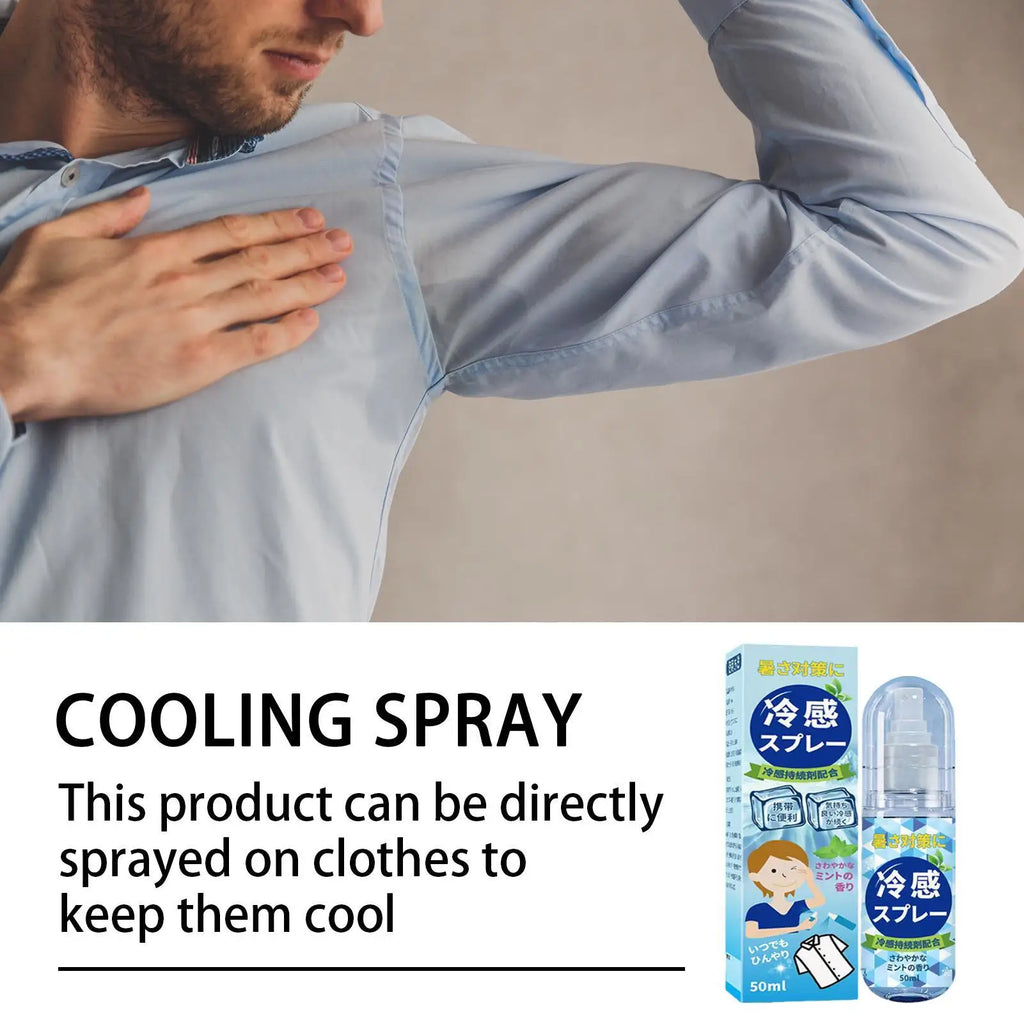 Portable Cooling Face & Body Mist Spray | Summer Hydrating Spray Cooling Body Mist Qme