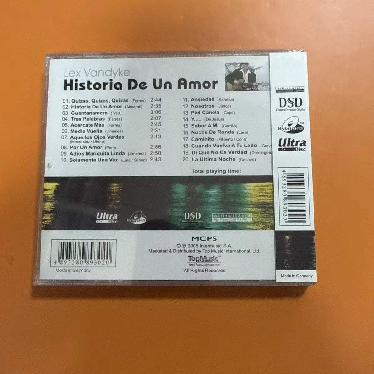 Audiophile Spanish Guitar CD – Classic Mediterranean Tracks Music CD Qme