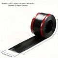 PVC Self-Adhesive Cable Cover Wire Protection Strip – 6 Colors Cable Management Strip Qme Black-3.8cm 5M