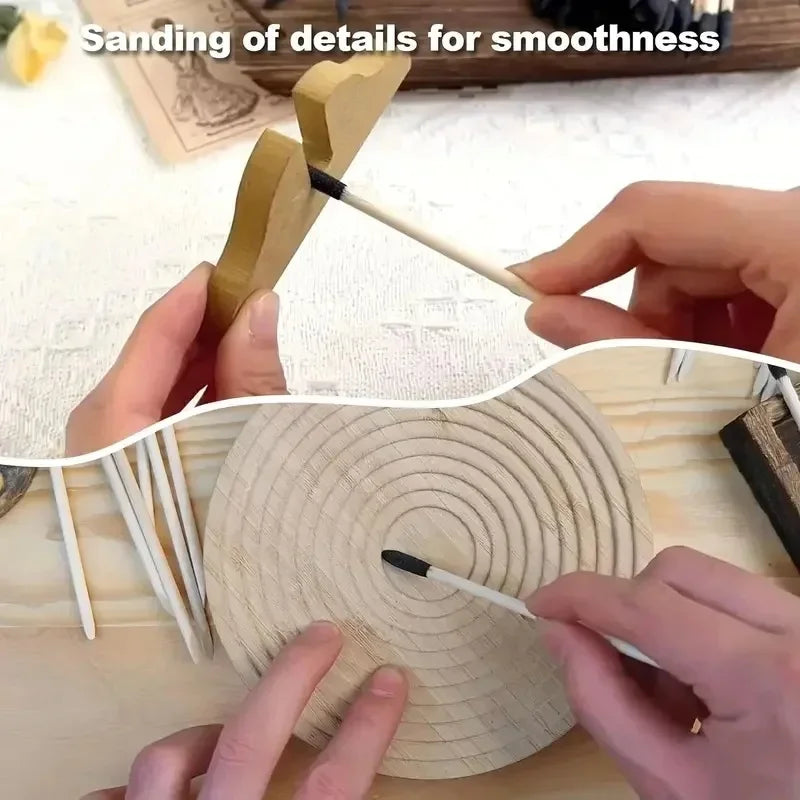 Sanding Sticks for Plastic Models, Wood & Hobby Fine Detailing Hobby Sanding Sticks Qme