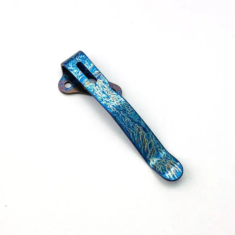 Titanium Alloy Deep Carry Knife Clip for Demko AD20/AD20.5 Knife Clip Accessory Qst as picture 1 pcs