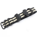 Casio G-Shock 22mm Nylon Canvas Replacement Watch Band Strap Watch Replacement Strap Qme 3Black 2Beige 22mm