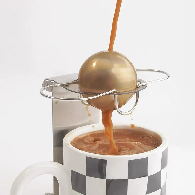 Stainless Steel Espresso Chilling Ball – Cool Your Coffee Fast Espresso Chilling Ball Qst