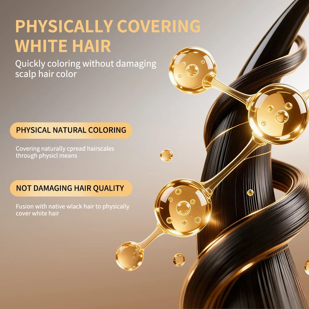Lakerain Hair Coloring Brush with Built-In Comb – Gray Coverage Hair Coloring Brush Qst