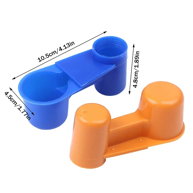 Double Nozzle Pet Water Bottle Drinker for Birds & Small Animals Pet Water Drinker Qme