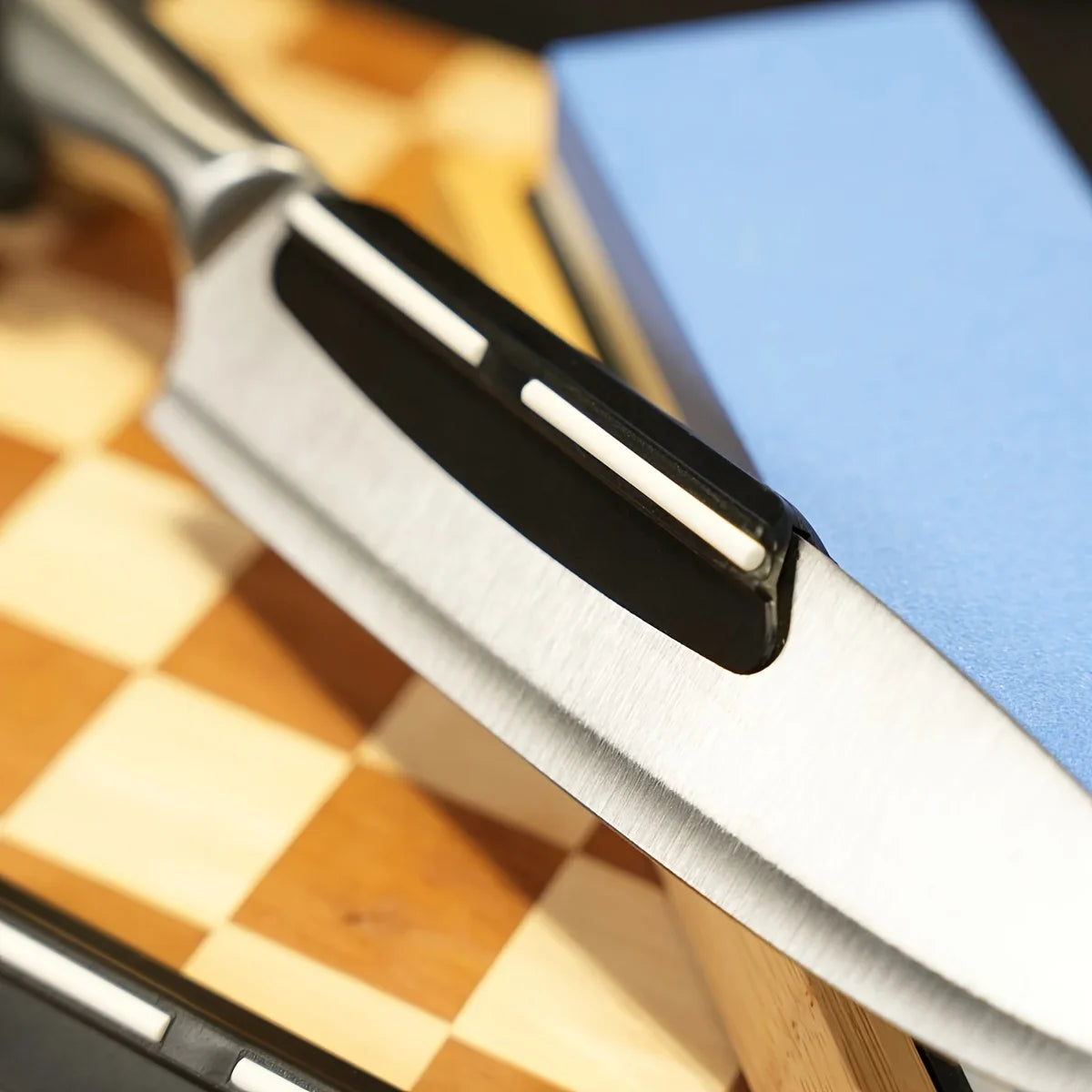 15° Knife Sharpening Stone Angle Guide – Easy & Precise Knife Sharpening Guide Qme