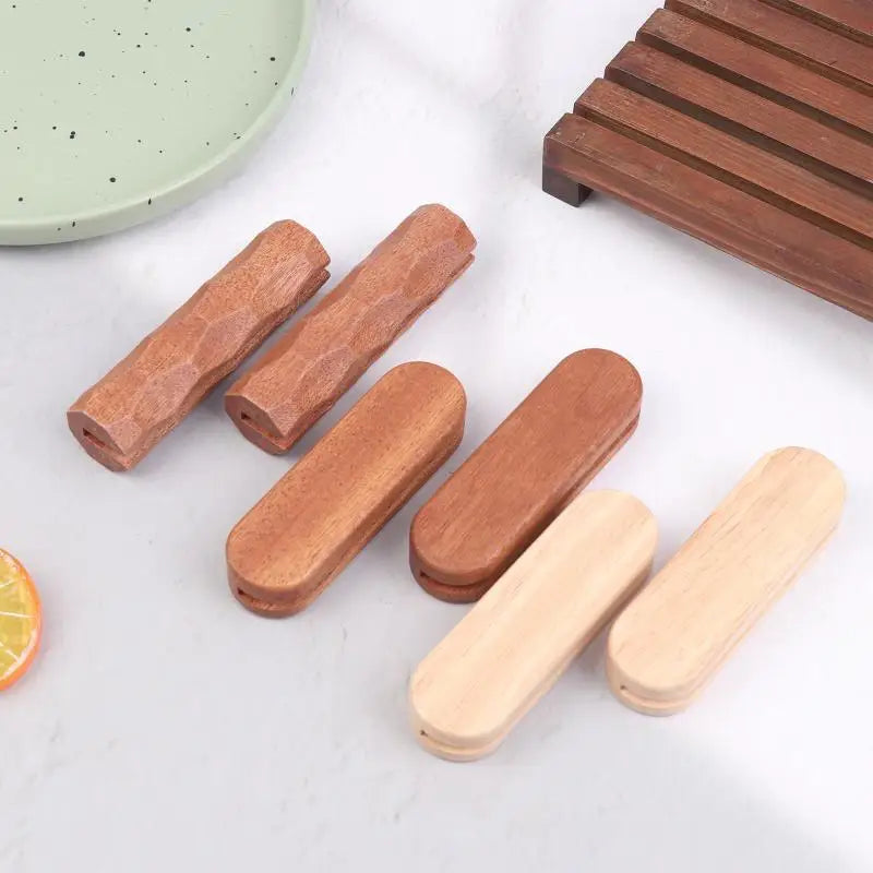 Sapele Wood Insulated Pan Handle Grip – Anti-Scald, 2 Pack Pan Handle Grip Qme
