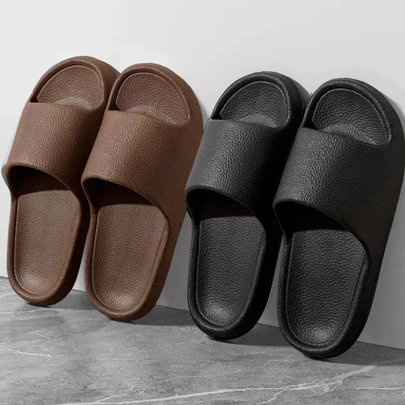 Women's Cloud Slippers Thick Platform Soft Sole Indoor Outdoor Platform Slippers Qme