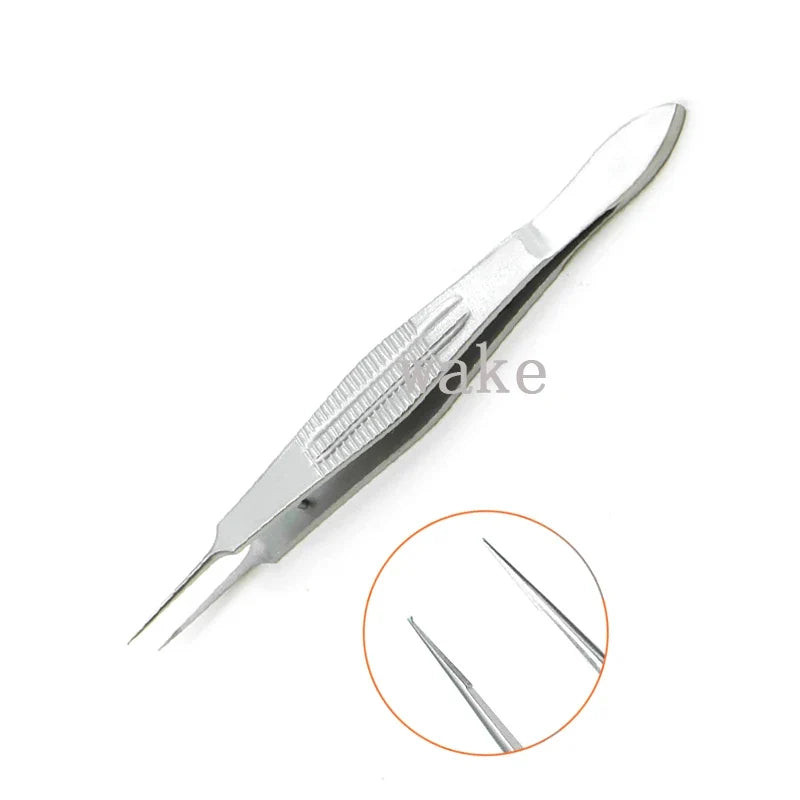 Precision Double Eyelid Forceps – Stainless Steel Tweezers Cosmetic Tweezers Qme