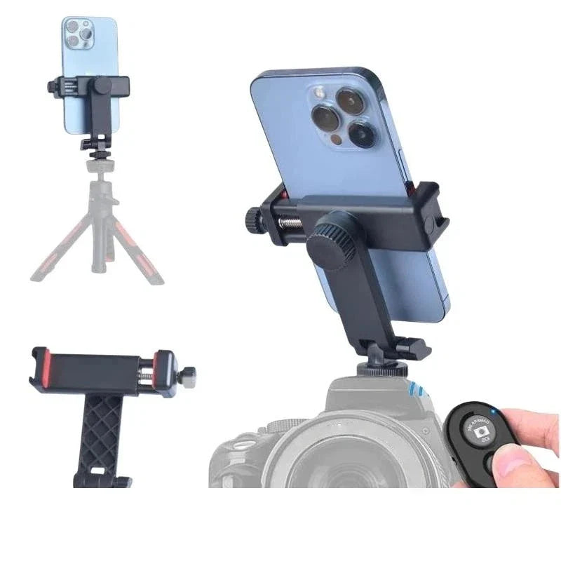 Camera Hot Shoe Cold Shoe Adapter Phone Tripod Mount Camera Shoe Adapter Qme