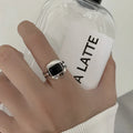 Retro Multicolor Hip Hop Rings for Women & Couples Fashion Ring Qme 159 resizable