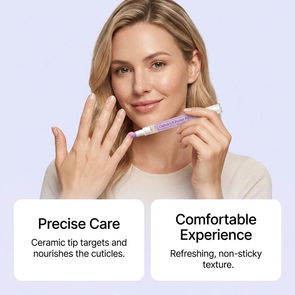 Nail Cuticle Removal & Strengthening Nutrition Pen Nail Treatment Pen Qst