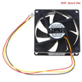 80x80x25mm 12V 3-Wire Server Cooling Fan EF06 EF07 Server Cooling Fan Qme A1