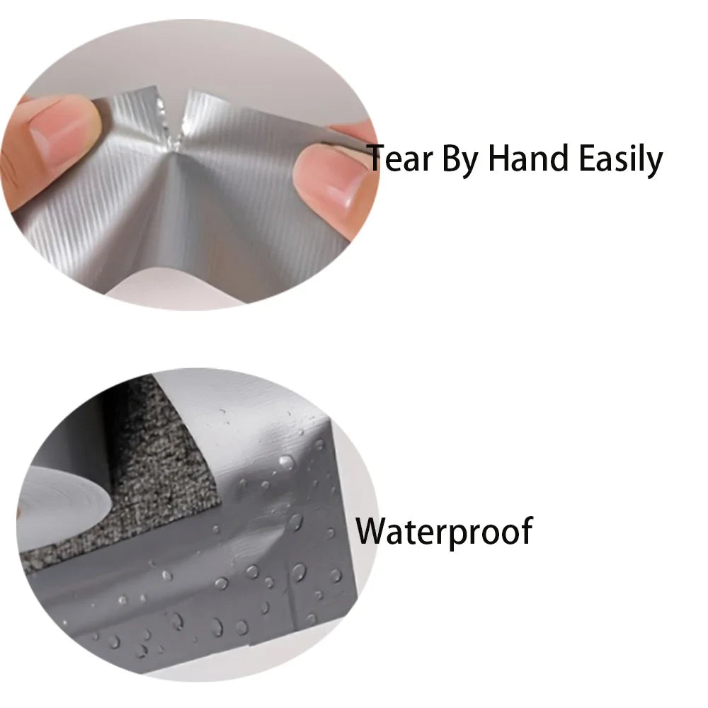 Heavy Duty Silver Duct Tape – Waterproof Cloth-Based Heavy Duty Duct Tape Qme