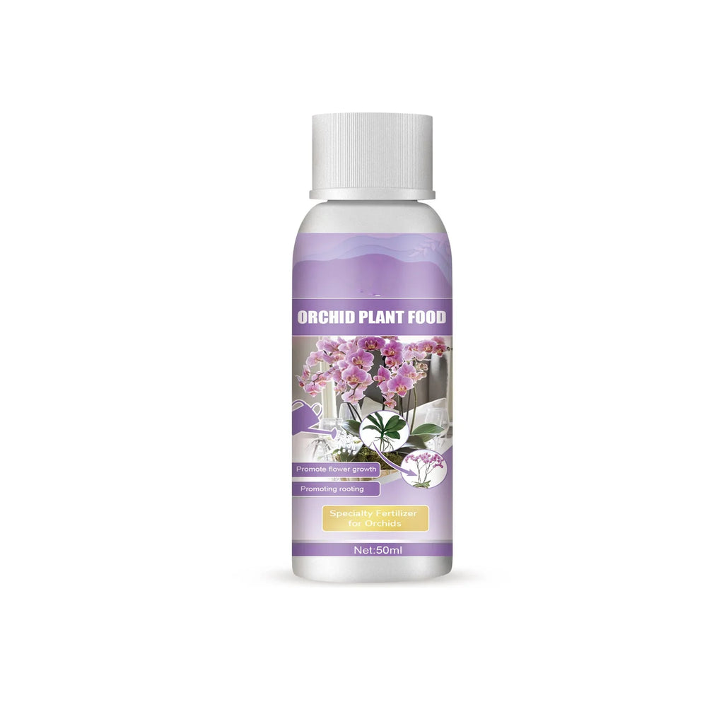 Orchid Liquid Fertilizer 50ml – Fast-Absorbing Plant Nutrient Liquid Plant Fertilizer Qst