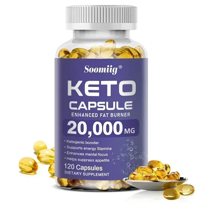 Keto BHB & Apple Cider Vinegar Capsules – NON-GMO Supplement Dietary Supplement Qst 120 count-1 bottle