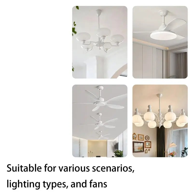 B15C White Ceiling Fan Downrod – Complete Installation Kit Ceiling Fan Downrod Qst As Shown