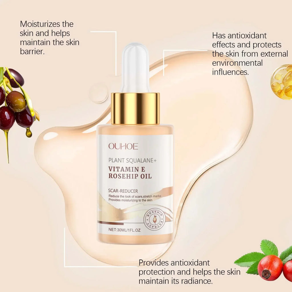 Squalane Rosehip Face Oil – Firming, Lifting & Hydrating Face Oil Qme