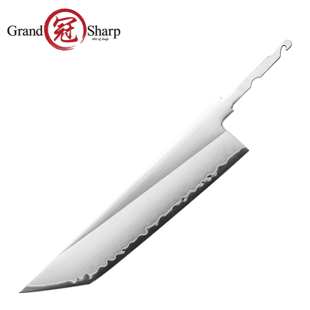 Grandsharp PM204 Steel DIY Knife Blade – 3-Layer Composite DIY Knife Blade Qst 200mm