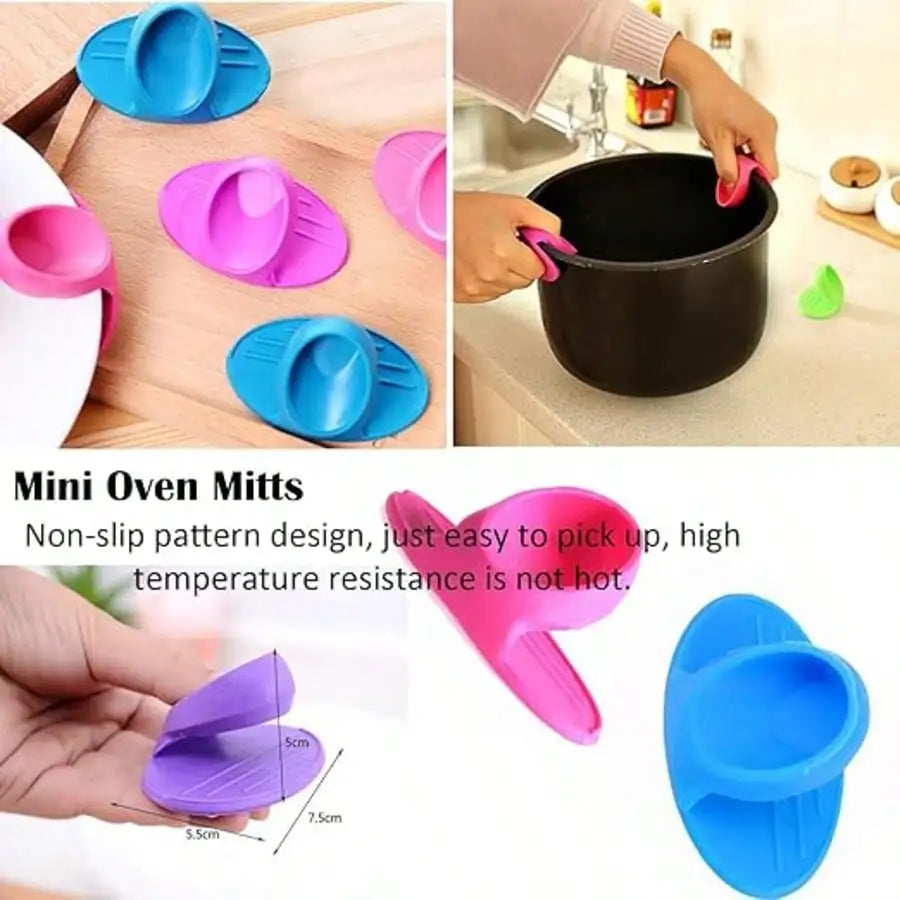 Silicone Finger Cots – Thickened Heat-Resistant Kitchen Covers Silicone Finger Cots Qme