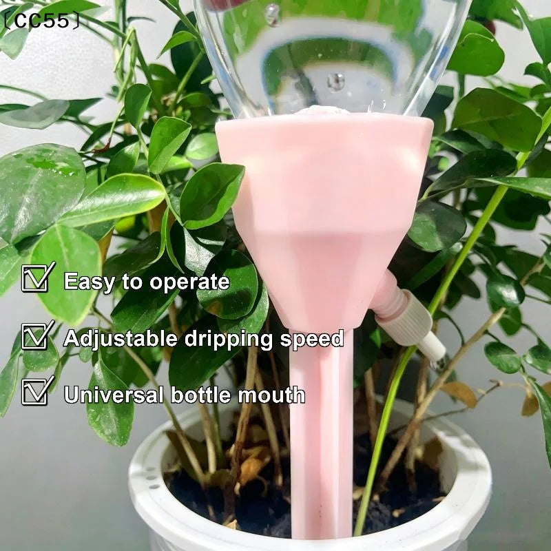 20pcs Adjustable Drip Irrigation Kit – Gravity-Fed Plant Waterer Drip Irrigation Kit Qst