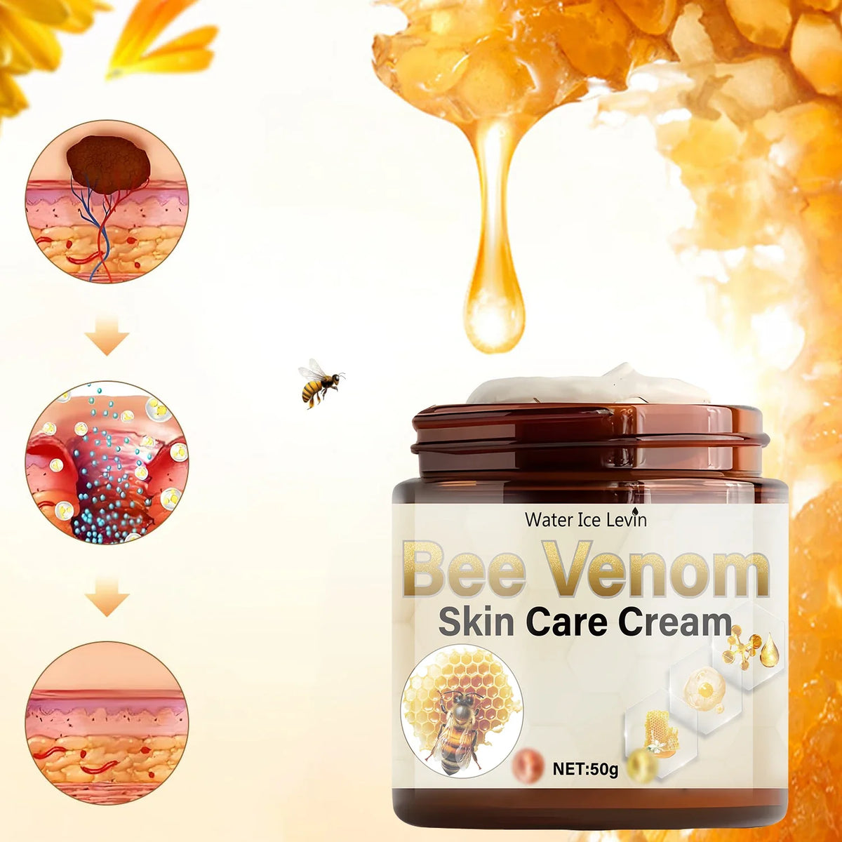Bee Venom Face Cream – Firming, Lifting & Anti-Aging | Qme Anti-Aging Face Cream Qme