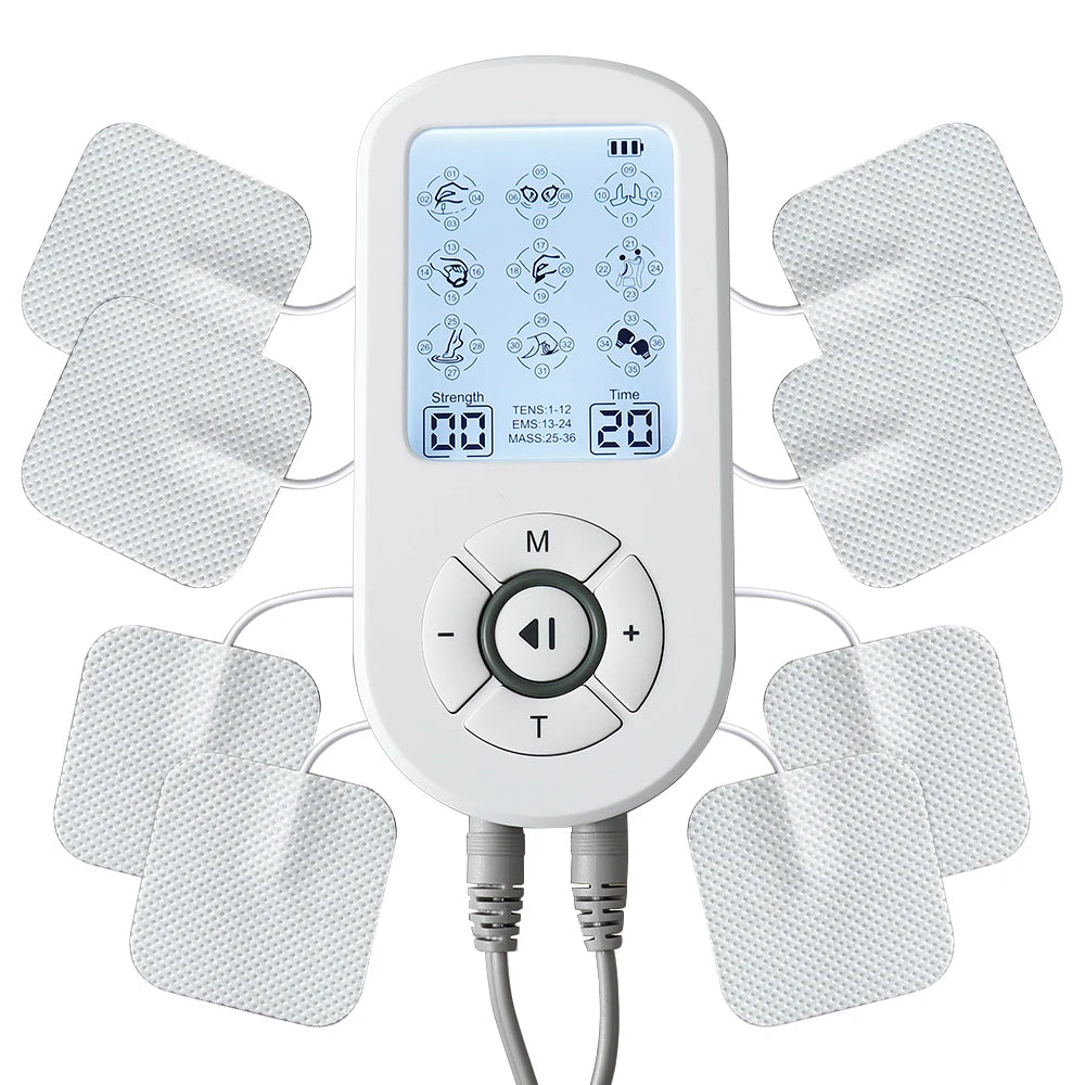 TENS EMS Muscle Stimulator – 36 Modes Digital Pulse Massager Pulse Massager Qst