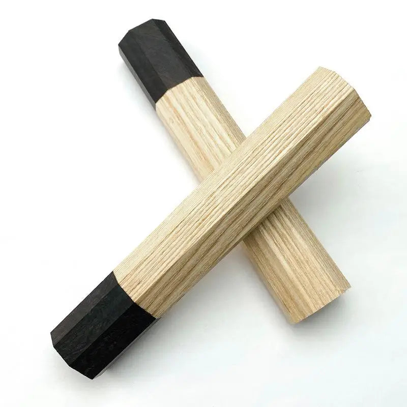 Sandalwood Octagonal Knife Handle – DIY Damascus Kitchen Blade Knife Handle Qst Default Title