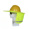 Mesh Reflective Safety Hard Hat Cover | Sun Shade Cap Safety Hat Cover Qme Baolan color