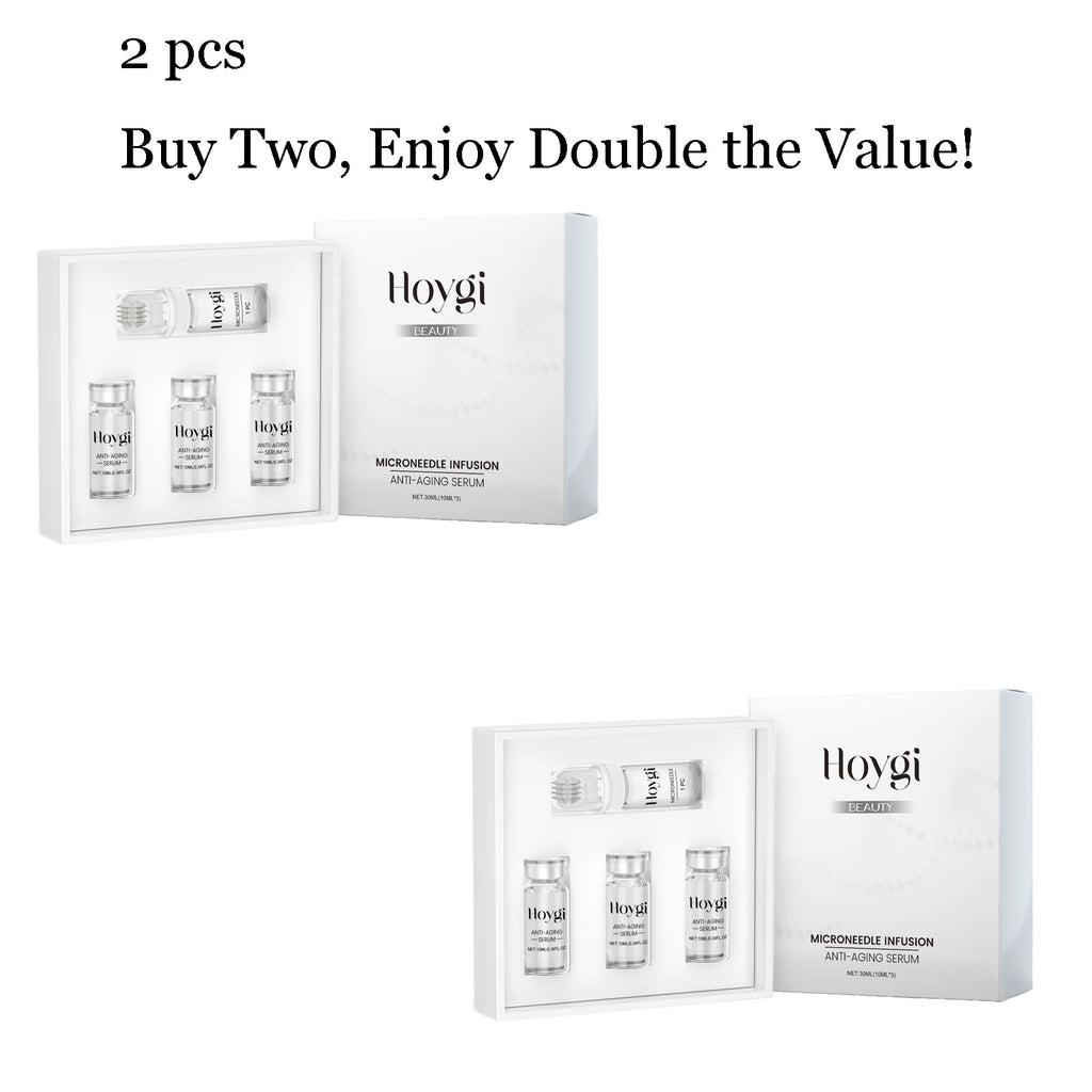 Hoygi 30ml Hydrating Face Serum Roller Set – Firming & Glow Face Serum Roller Qst 2 boxes
