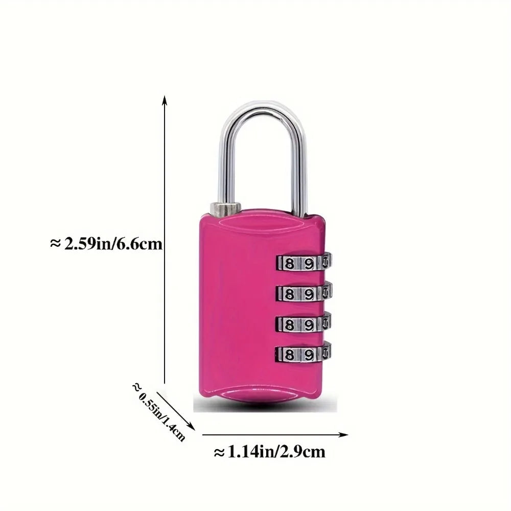 Zinc Alloy Combination Padlock – Gym, School & Toolbox Combination Padlock Qme