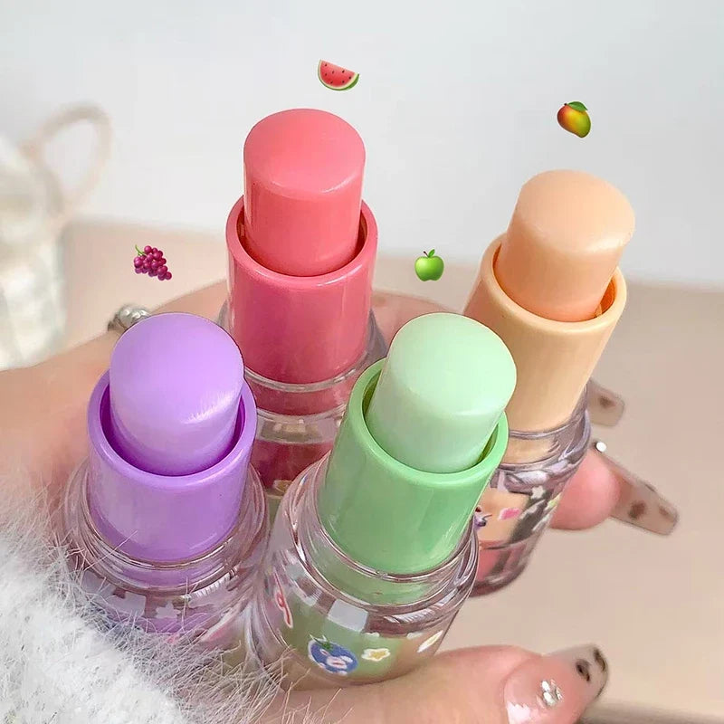 Gege Bear Fruit-Flavored Hydrating Lip Balm Keychain Pendant Hydrating Lip Balm Qme
