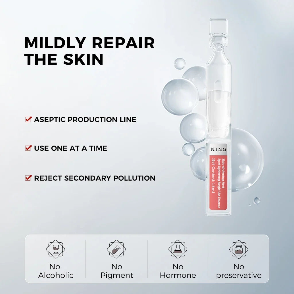 NING Niacinamide Brightening Serum – Spot Lightening Essence Brightening Face Serum Qme