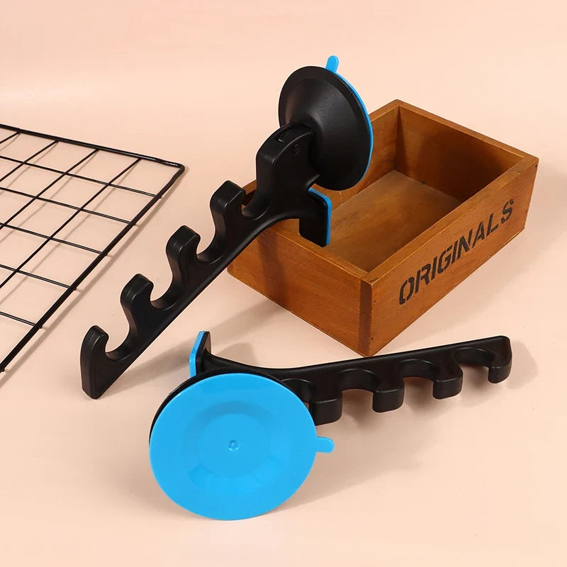 Fishing Rod Rack Horizontal Suction Cup Car Bracket Organizer Fishing Rod Holder Qme