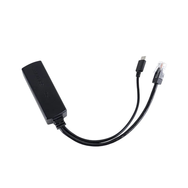 PoE Splitter 48V to 5V 2.4A Gigabit Power Supply Module PoE Splitter Module Qme 48V to 5V