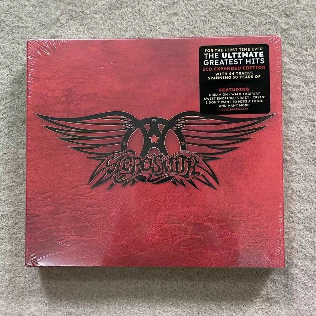 Hard Rock Greatest Hits CD – Red Wing Logo Collector's Edition Music CD Qme Greatest Hits