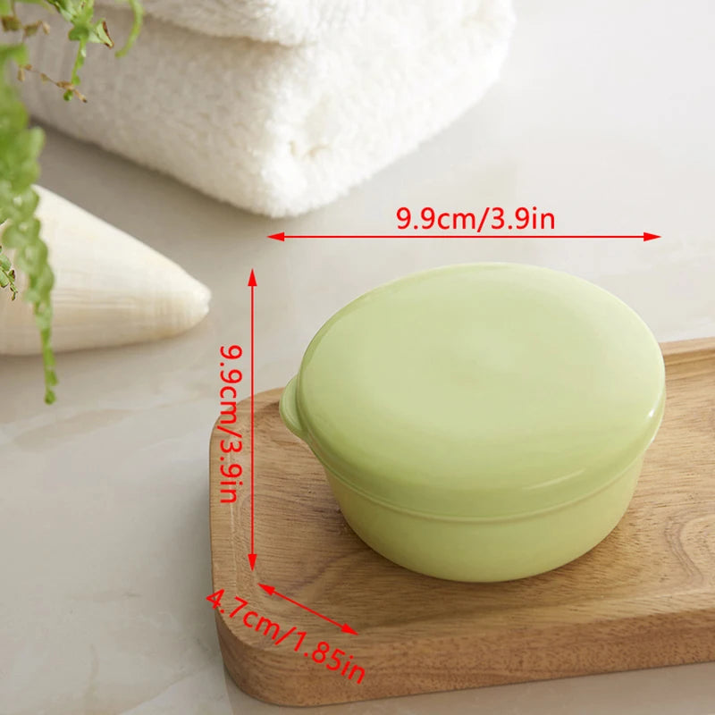 Portable Waterproof Soap Box with Drainage Cover | PP Plastic Soap Box Qst