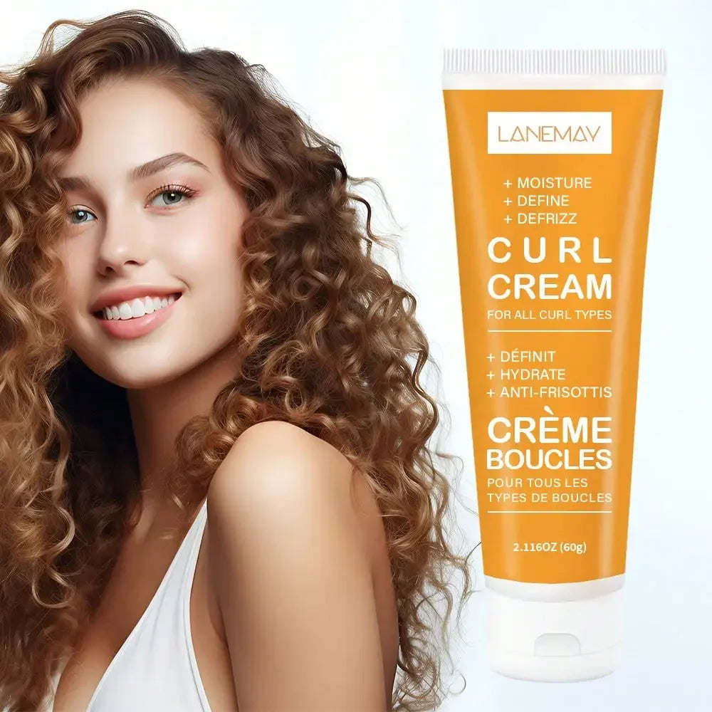 Curl Cream Leave-In Treatment – Defines & Moisturizes All Curls Curl Enhancer Cream Qst Default Title
