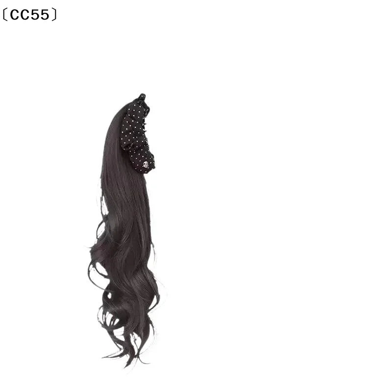 Claw Clip Ponytail Extension – Deep Wave Volume & Thickness Clip-On Hair Extension Qst