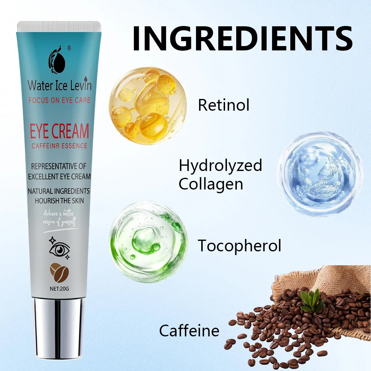 Qme Potent Eye Essence – Brighten, Nourish & Refresh Eye Essence Serum Qme