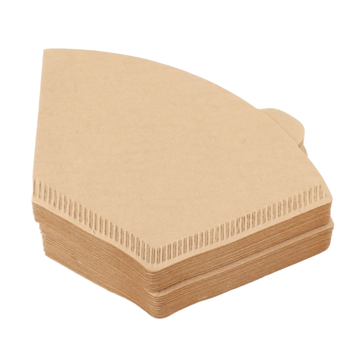 100 Cone Coffee Filters | 1-2 Cup Disposable Paper Filters Coffee Filters Qme Dark Khaki