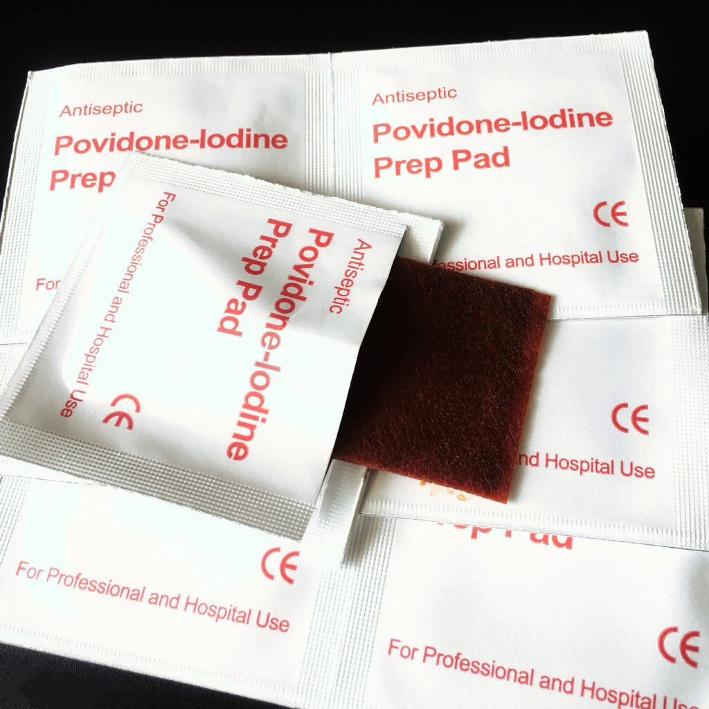 Disposable Iodine Tincture Swabs – First Aid Skin Disinfection Antiseptic Swabs Qme