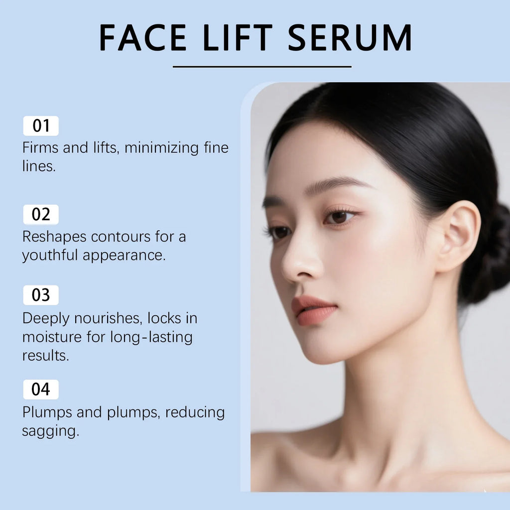 Instant Face Lifting Firming Serum | Deep Moisturizing | Qme Face Lifting Serum Qme