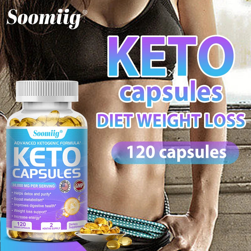 SOOMIIG Keto Capsules – Apple Cider Vinegar Weight Management Keto Supplement Qst