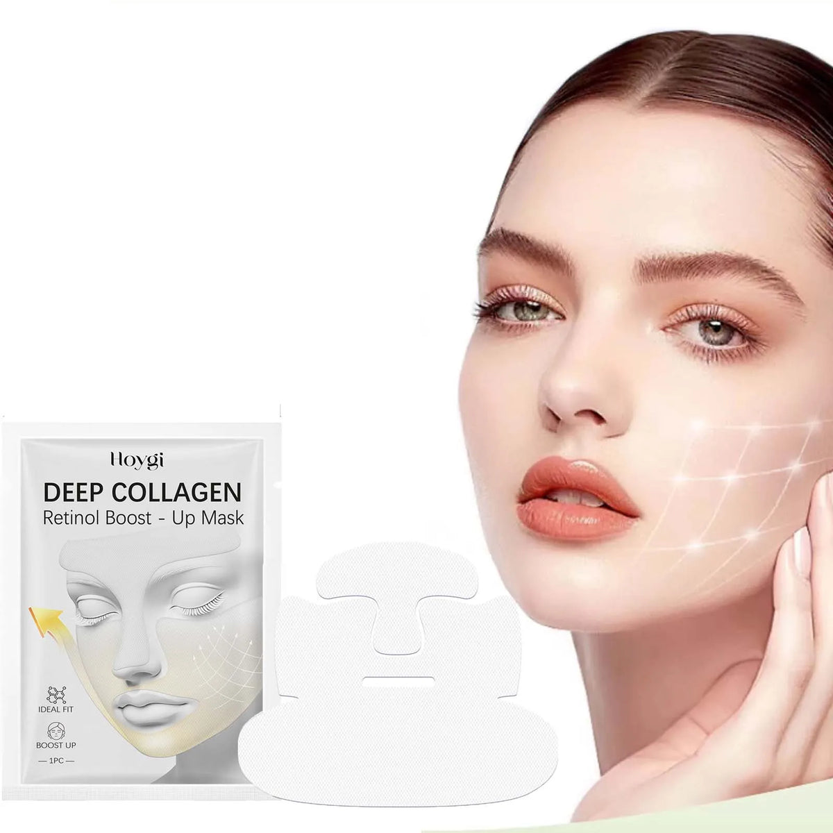Portable Deep Collagen Face Mask – Firming & Moisturizing Collagen Face Mask Qme