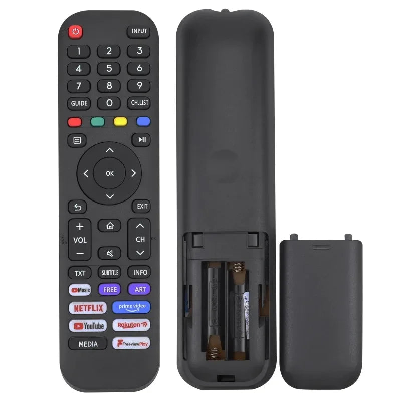 Universal Remote for Hisense Smart 4K UHD Android TV TV Remote Control Qme black