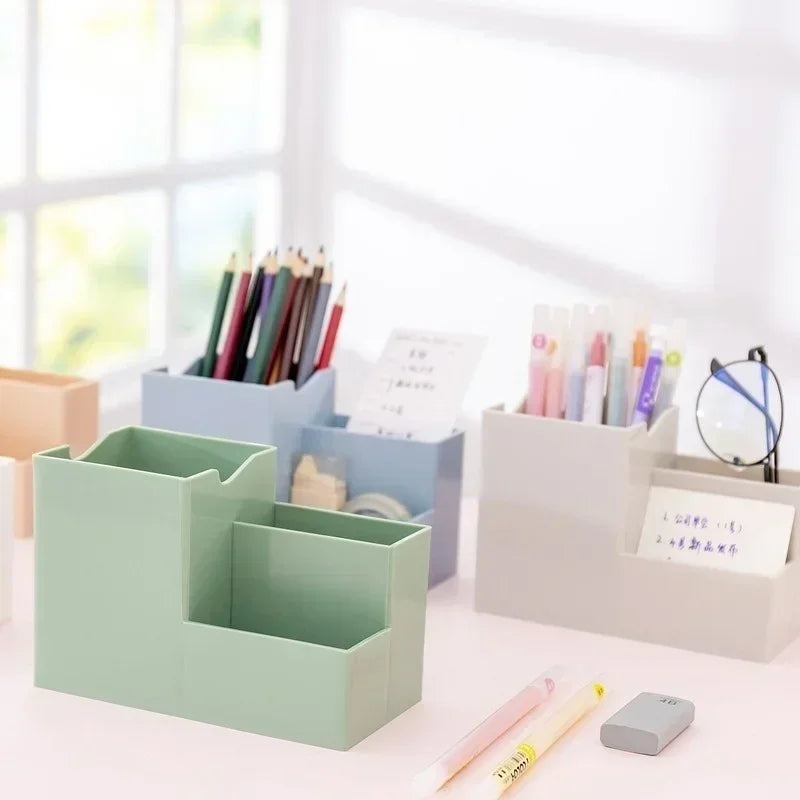 Multi-Function Desktop Pen Holder & Desk Organizer Desktop Pen Holder Qme