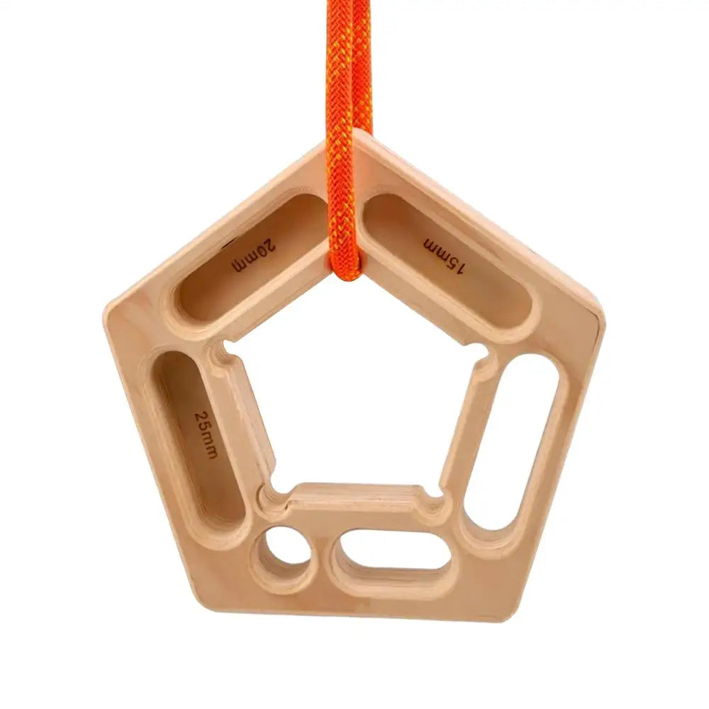 Wooden Climbing Fingerboard | Rock Climbing Finger Trainer Climbing Fingerboard Qme 1pc