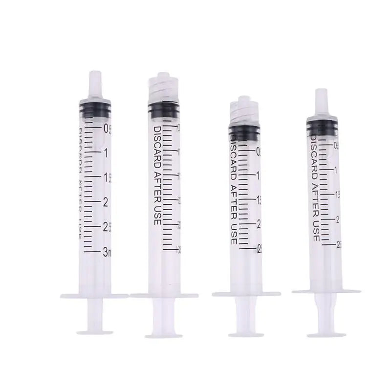 Luer Lock Syringes for Pets & Farm Animals – 2.5ml 20 Pack Pet Dosing Syringes Qme