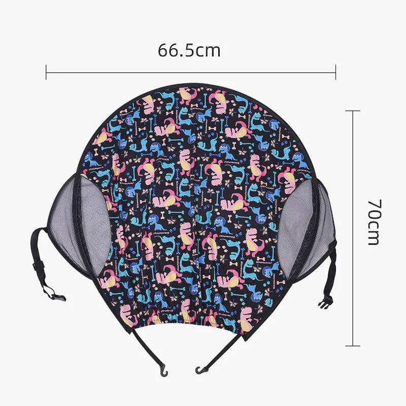 Universal Stroller Sunshade Cover – UV Protection Canopy Stroller Sun Shade Qst